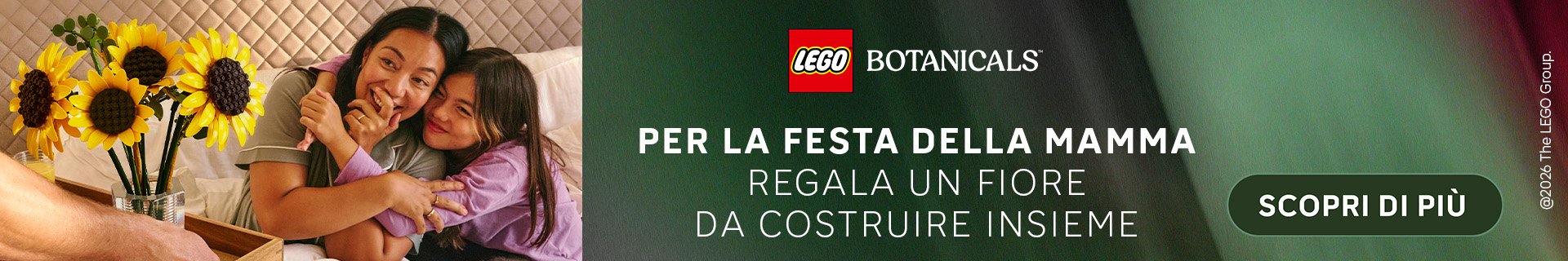 festa della mamma lego botanicals